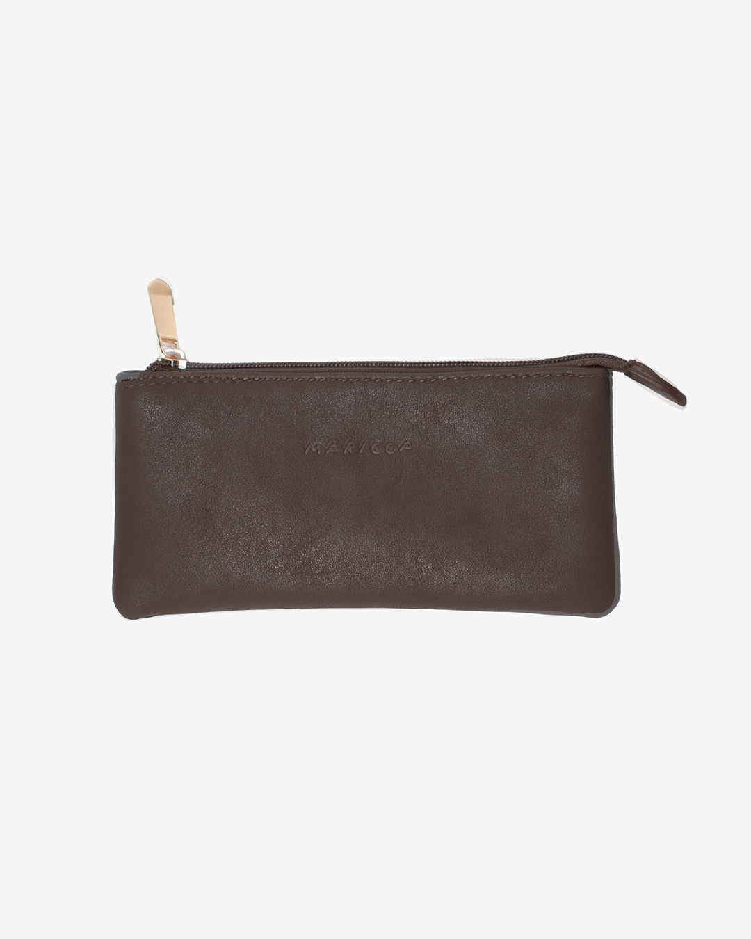 Cloud Pouch with zipper on a white background