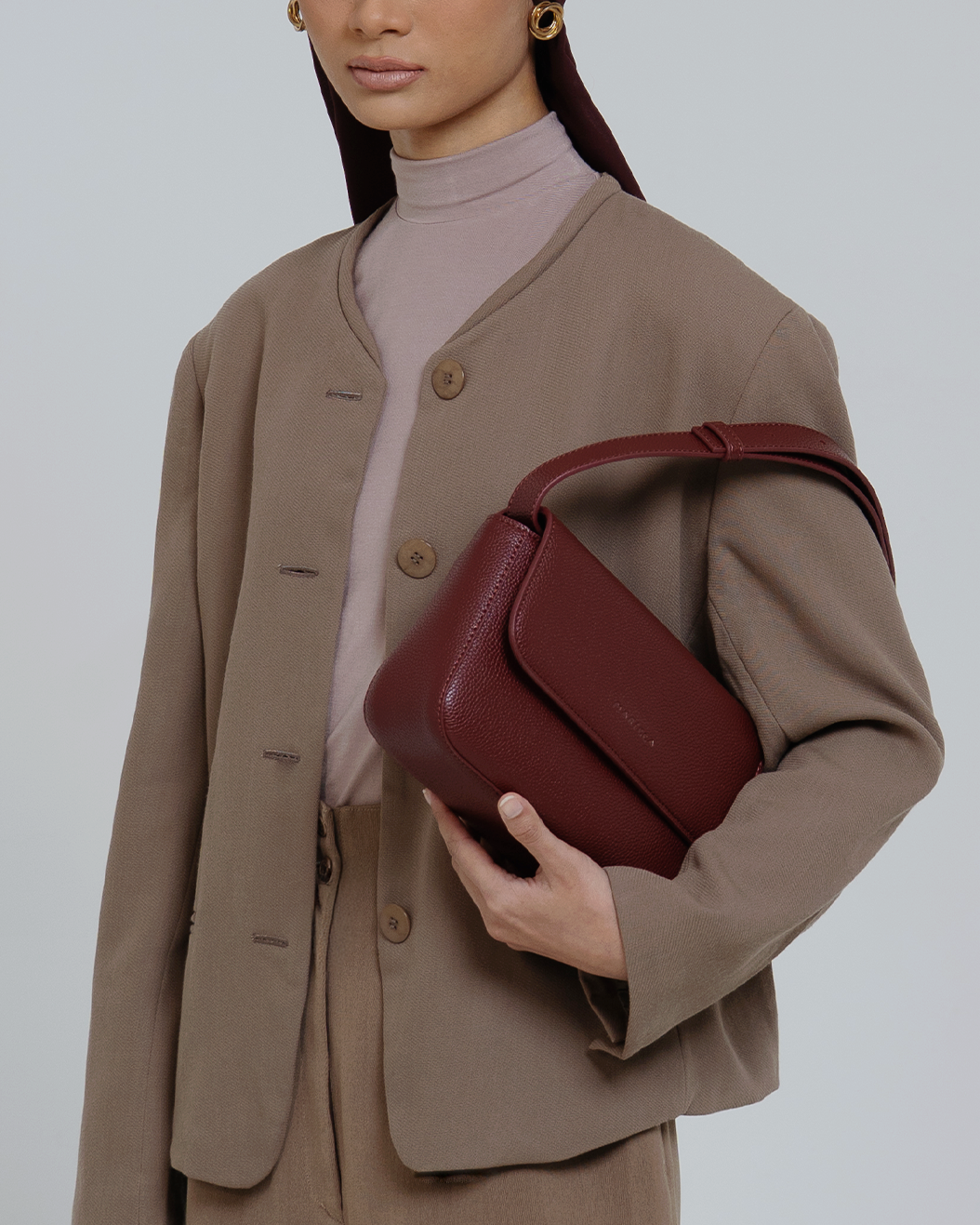 Demi City in Burgundy