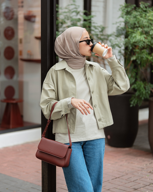 Demi City in Burgundy