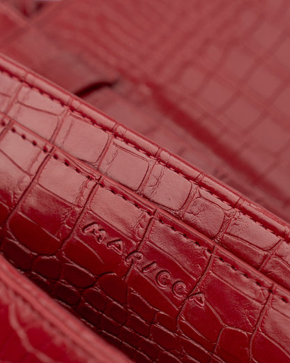 Demi Raya in Crimson
